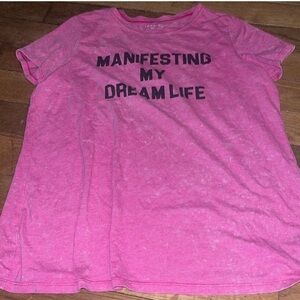 Acid wash torrid tee